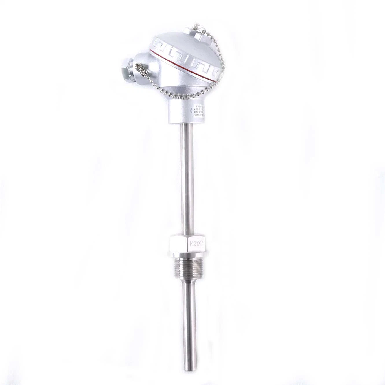 China Made Manufacturer 150&ordm; C Stainless Steel Probe Industry Temperature Sensor PT100 Probe Thermocouple