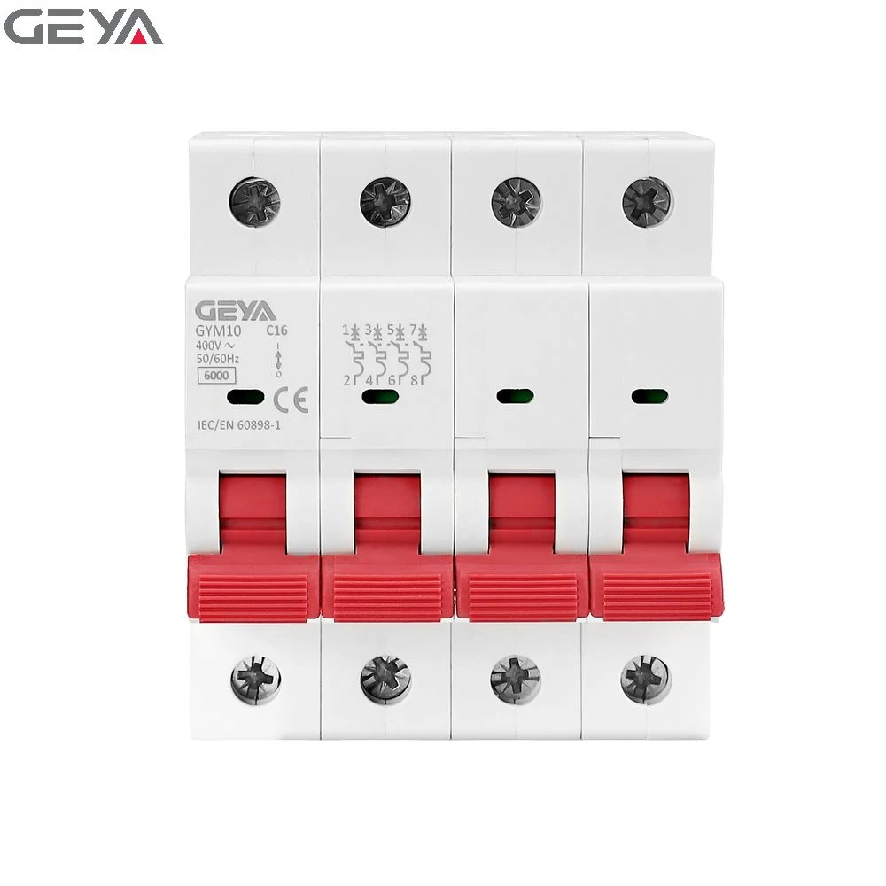 Wenzhou Geya 6-25 un disyuntor miniatura Zhe interruptor MCB Precio