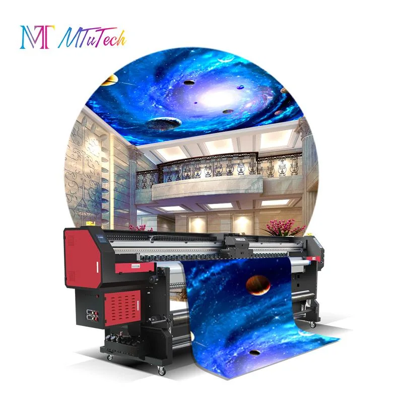 China Printer Manufacturer Mt Digital 3.2meters UV Inkjet Printer with Ricoh Gen5 Printhead