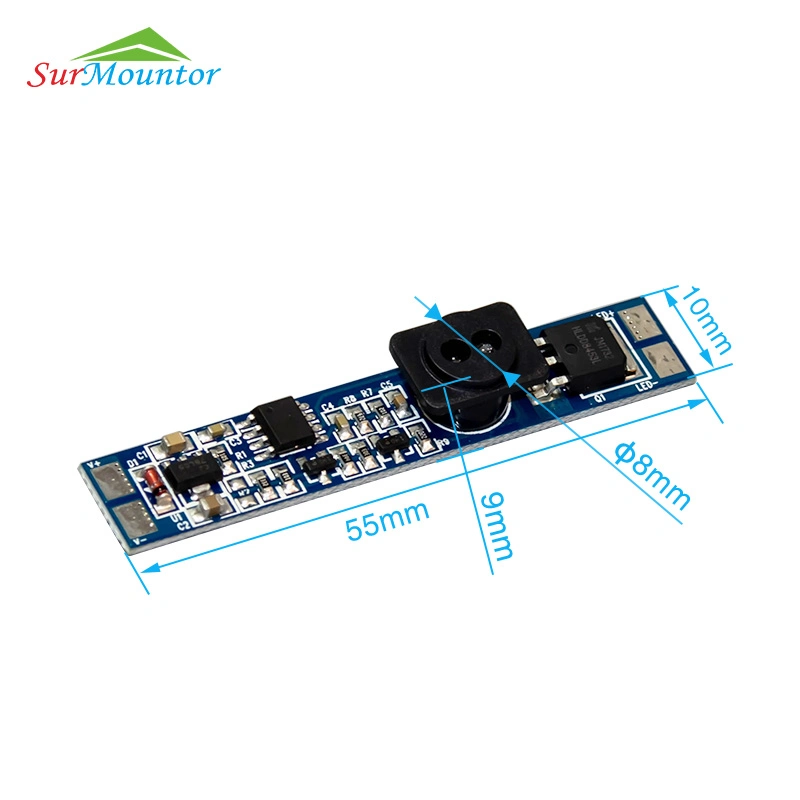 Control de la puerta de infrarrojos del interruptor del sensor de luz de la pared del Gabinete de la luz de lámpara de LED Lámpara de LED Interruptor del sensor de control