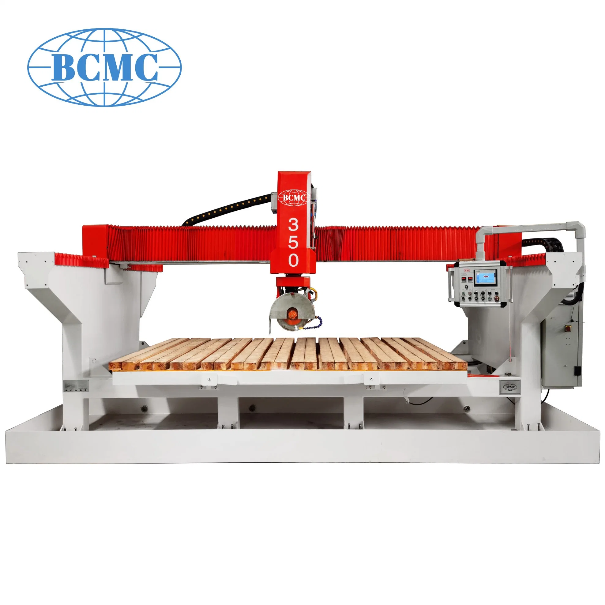 Bcmc PLC System 3 Axis Bridge Saw Stone Cutting Machine Small Type Sintered Stone Processing Equipment Industrial Cutter