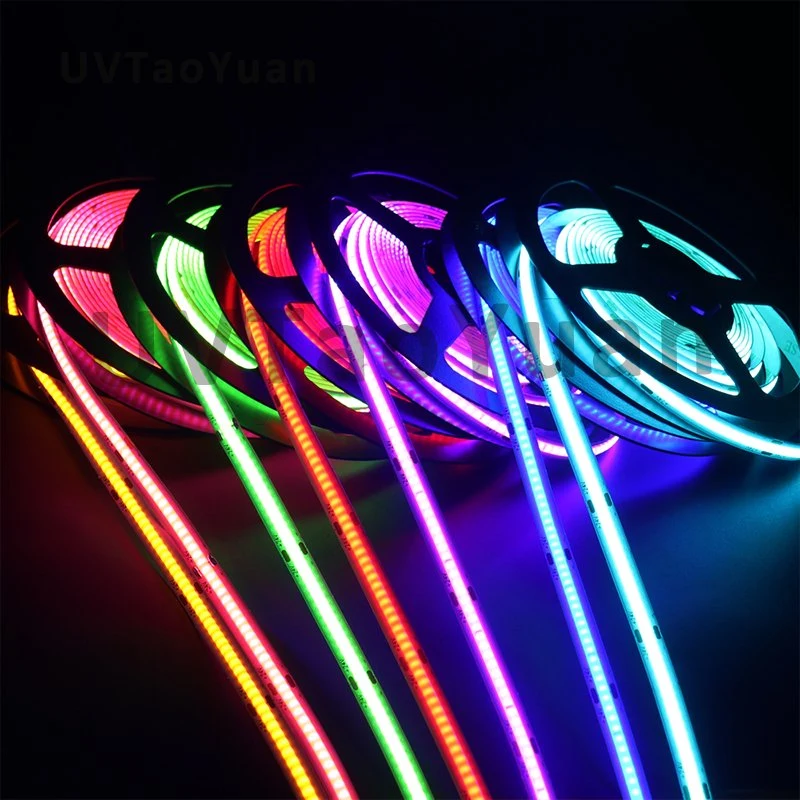 Best Price LED COB RGB Soft Strip Light 12/24VDC IP20 10mm 432LEDs/M LED COB Strip Light