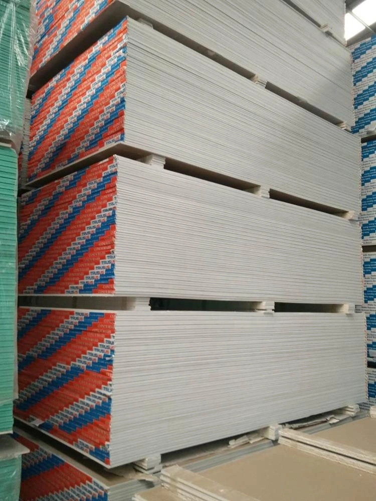 Ce Certification High quality/High cost performance  12mm 15mm Decorative Drywall Gypsum Plasterboard