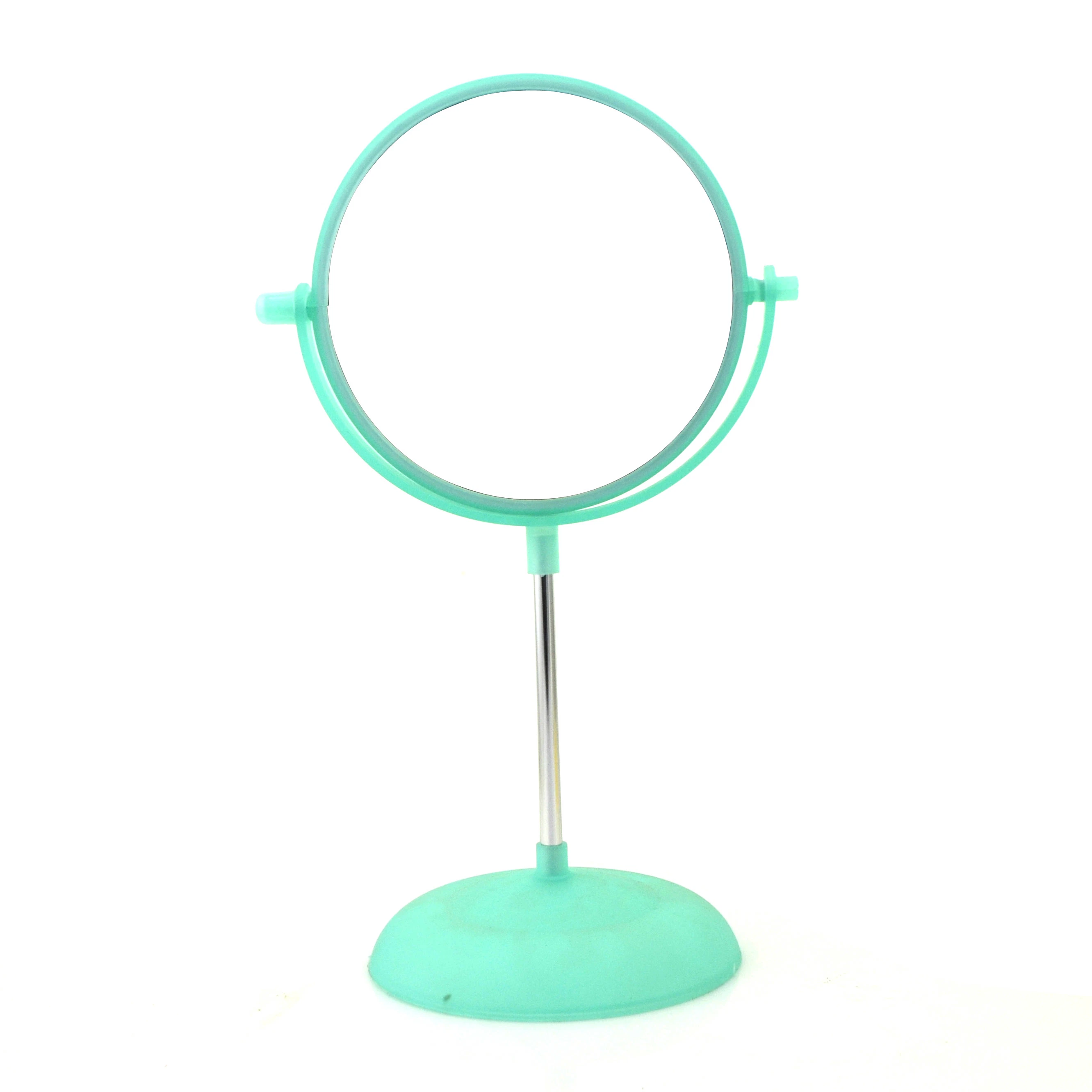 Double Sides Plastic Standing Table Mirror for Make up