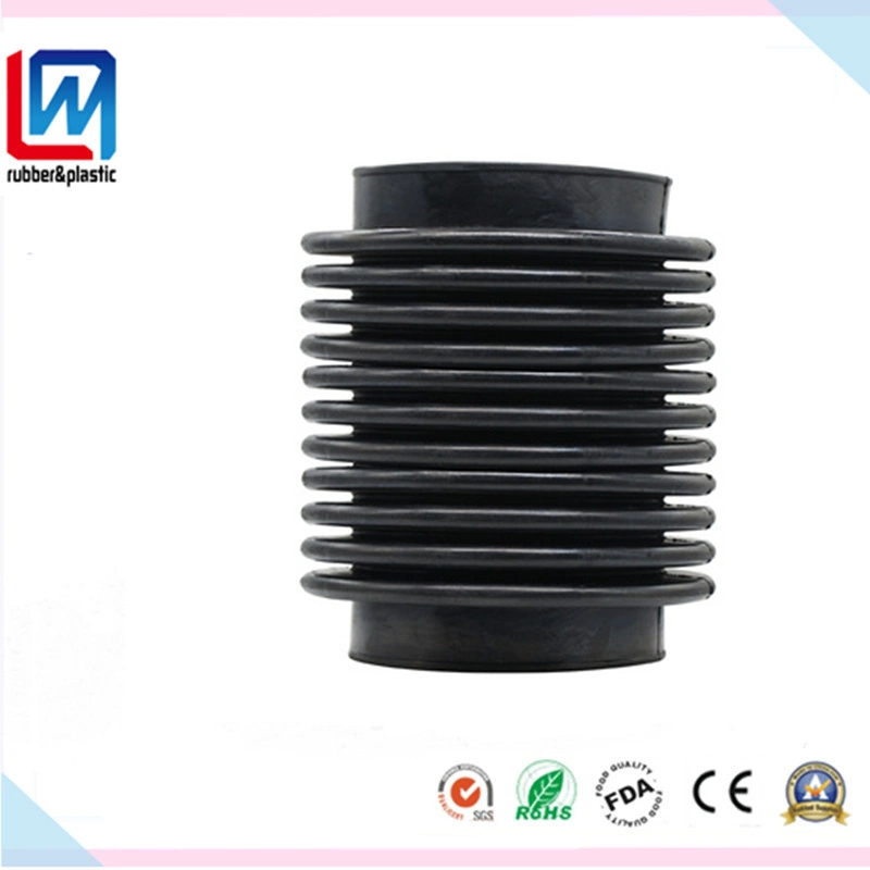 Flexible Bellows Silicone Rubber Dust Covers for Motorcycle, Industry Equipment