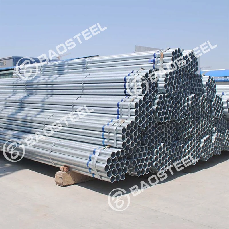 SGCC, Sgch, Sghc Gi 10,3mm tubo de acero galvanizado-610mm de diámetro exterior del tubo redondo galvanizado