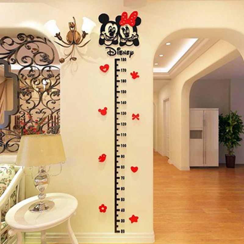 Height Measurement Wall Sticker Children's Room Acrylic 3D Wall Sticker