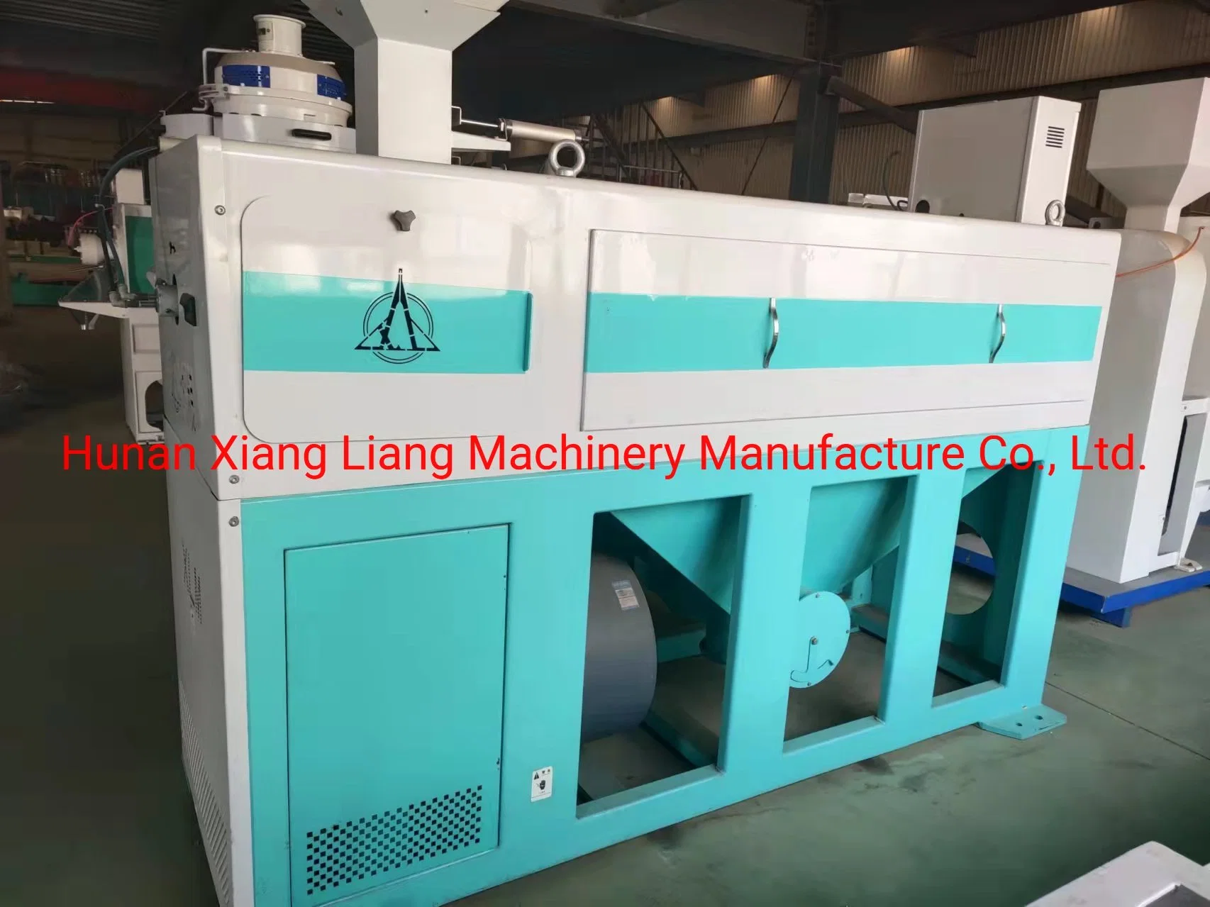 Toutes les boîtes en bois de marque Xiangliang farine machine ensemble complet riz Fraisage