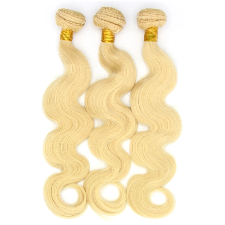 Factory Price Wholesale 8A Virgin Brazilian 613# Human Hair Extension