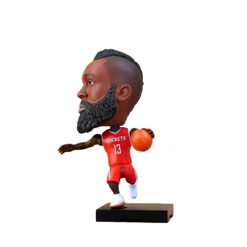 Famoso Jogador de Basquete personagem plástico Personalizadas Action Figure brinquedos para crianças