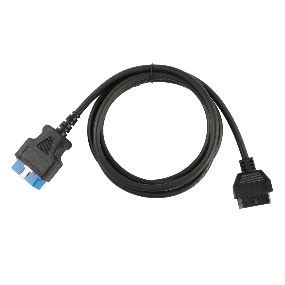 OBD2 OBDII 16 Polo J1962 24V Macho a hembra cable redondo de extensión