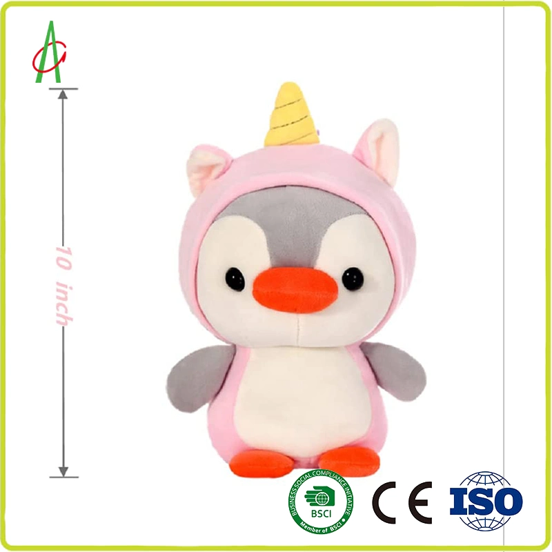 Peluche relleno suave Penguin vestido como Dinosaur Animal Perfect Plush Juguete para niños