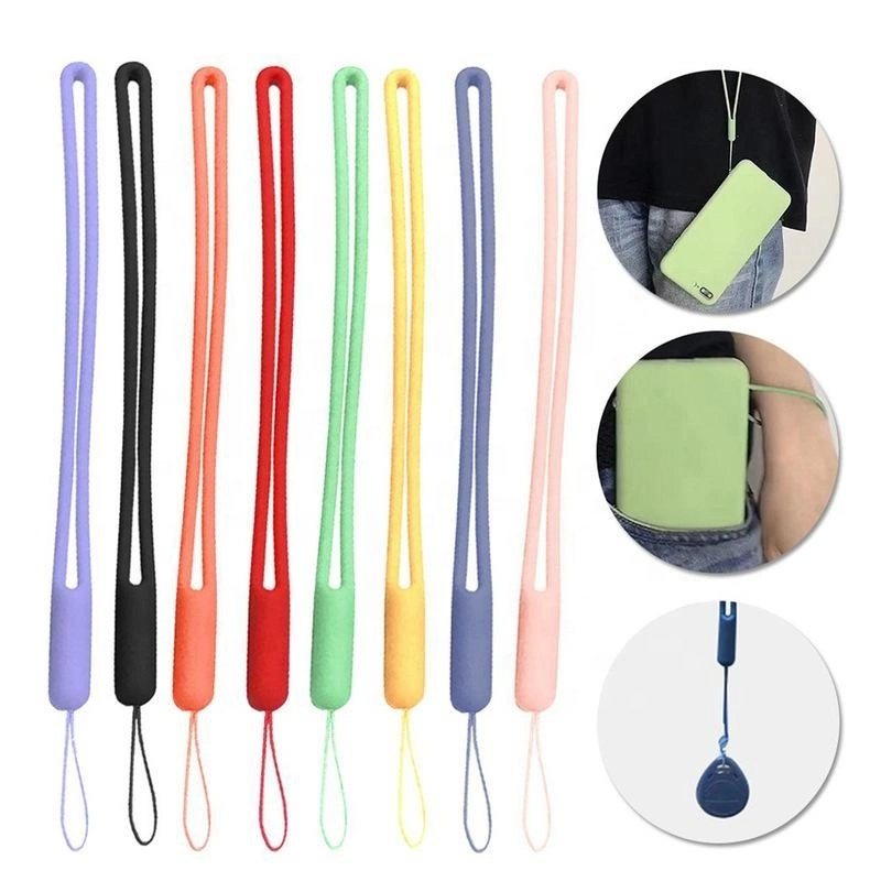 Proveedores calientes Mayorista/Proveedors de silicona Liquido comestible silicona Super elástico Teléfono móvil clave Lanyard