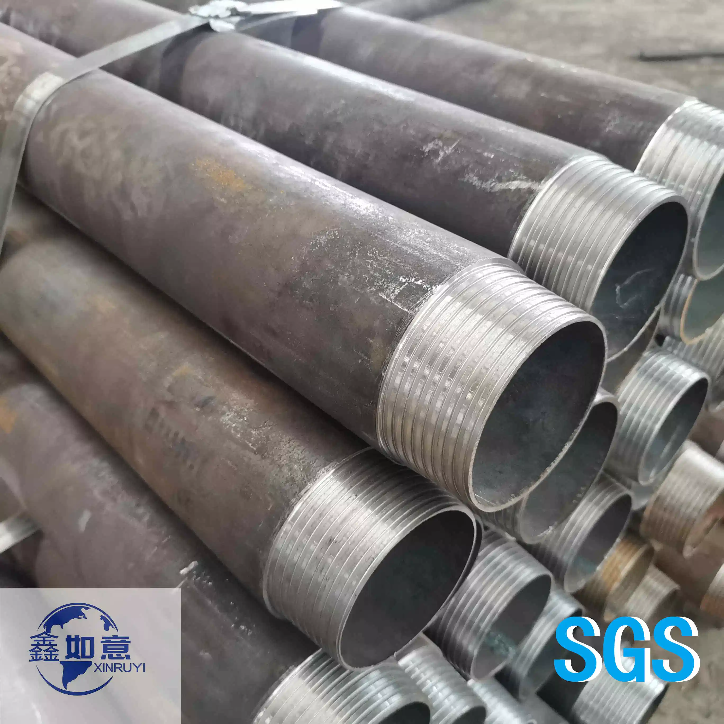 Factory Supply Low Cost Seamless Carbon Steel Pipe Pile for Highway Metro Foundation Made in China