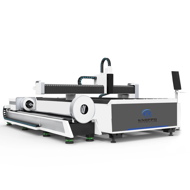 Industry Plate and Tube Fiber Laser Cutting Machine Metal Sheet and Tube Integrated Laser Cutter Equipment