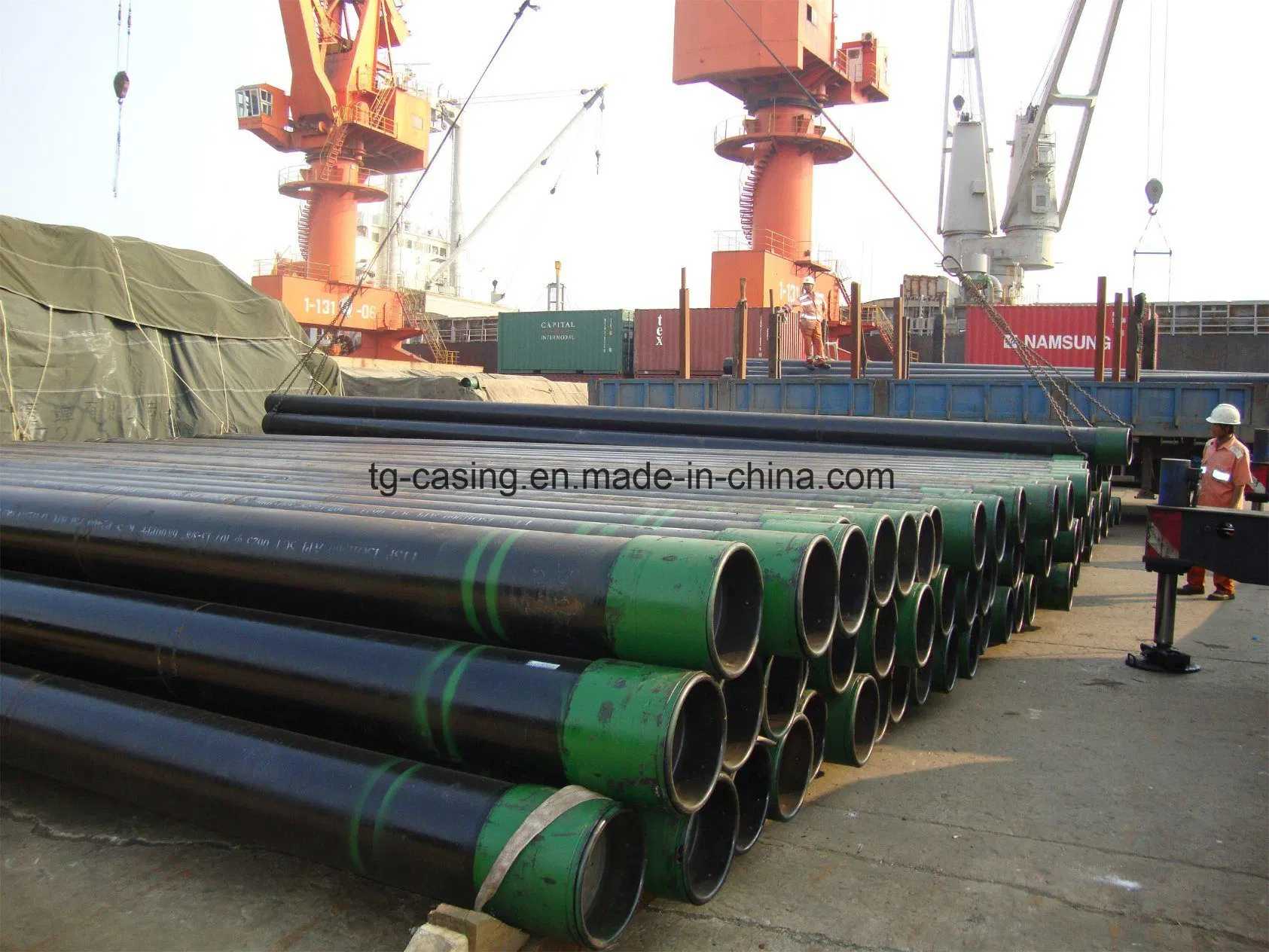 API-5CT OCTG Casing Pipe and Seamless Tubing Pipe for Oilfield Service/Line Pipe