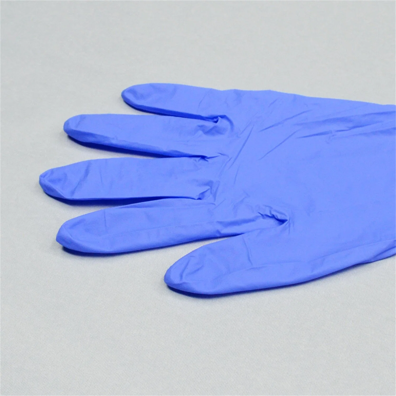 Blue Powder Free Disposable Protection for Safety Biodegradable Nitrile Gloves