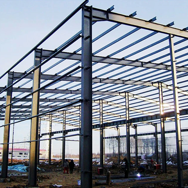 Customized Prefab Durable Steel Structure Construction Project with High Strength H Section Frame