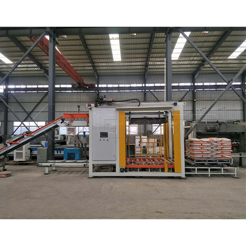 Gate 50kg Load Automatic Industrial Robot Seeds Stacker Robot Palletizer Stacking Palletizer Applications