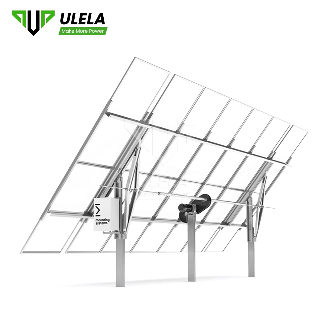 Ulela PV Regalsystem Hersteller Solar Power Photovoltaik unterstützen China Schräge Halbmanuelle Solar-Tracking-Halterung