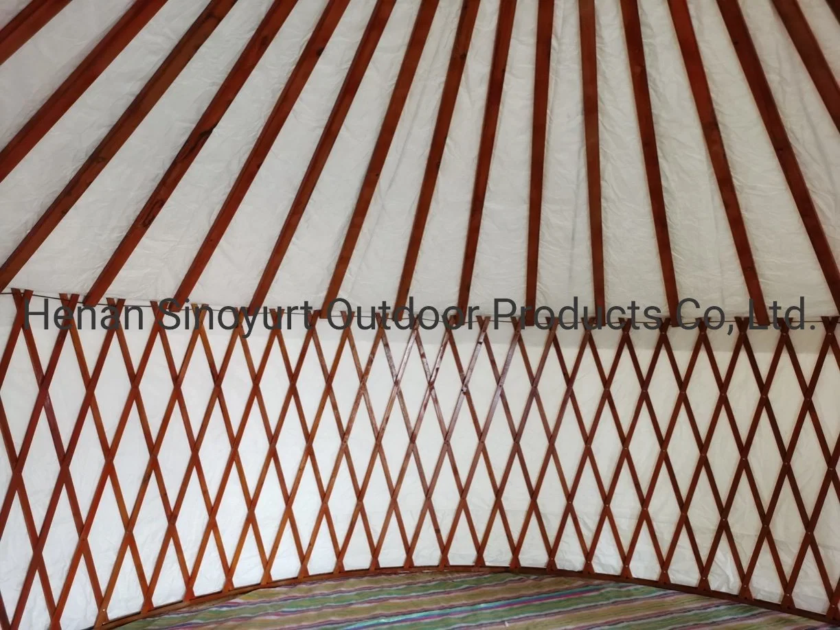 4 Person Permanent Living Yurt Tent Homes for Glamping