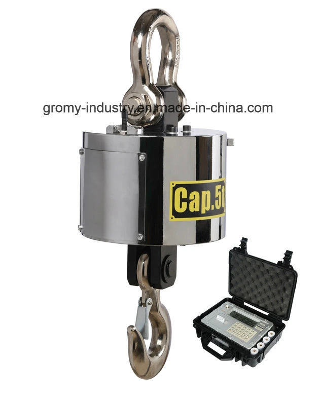 Electronic Digital Wireless Weight Hanging Crane Scale 50t