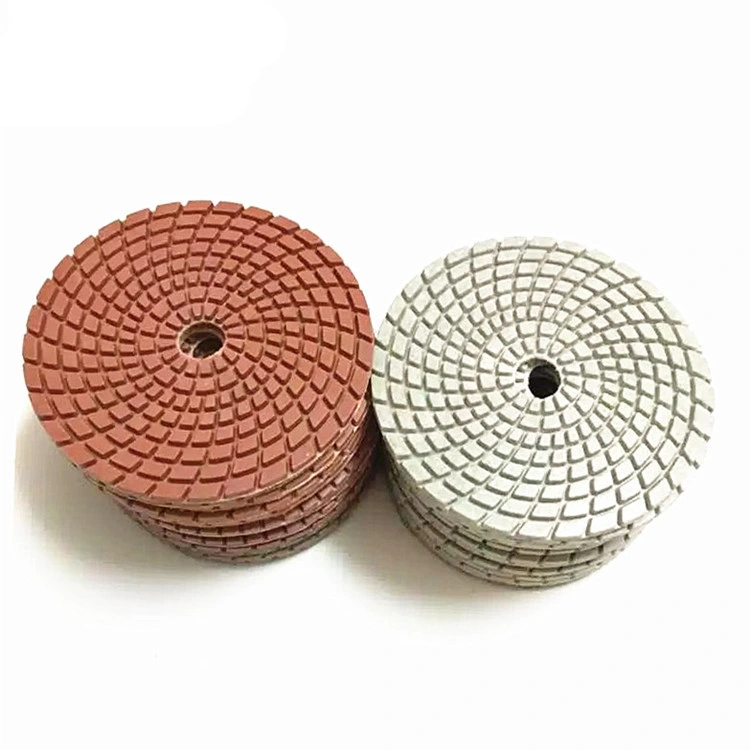 Wet or Dry Used Flexible Diamond Polishing Pads for Angle Grinder