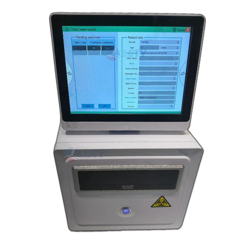 Microbiana veterinaria ID/Ast System ID&amp;Kit de prueba Ast se utiliza para diagnosticar la infección bacteriana de los veterinarios.