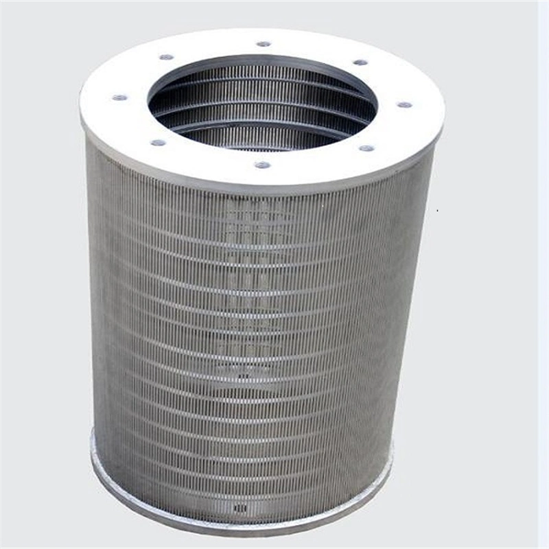 304 316L Stainless Steel Wedge Wire Cylindrical Screen Water Well Screen