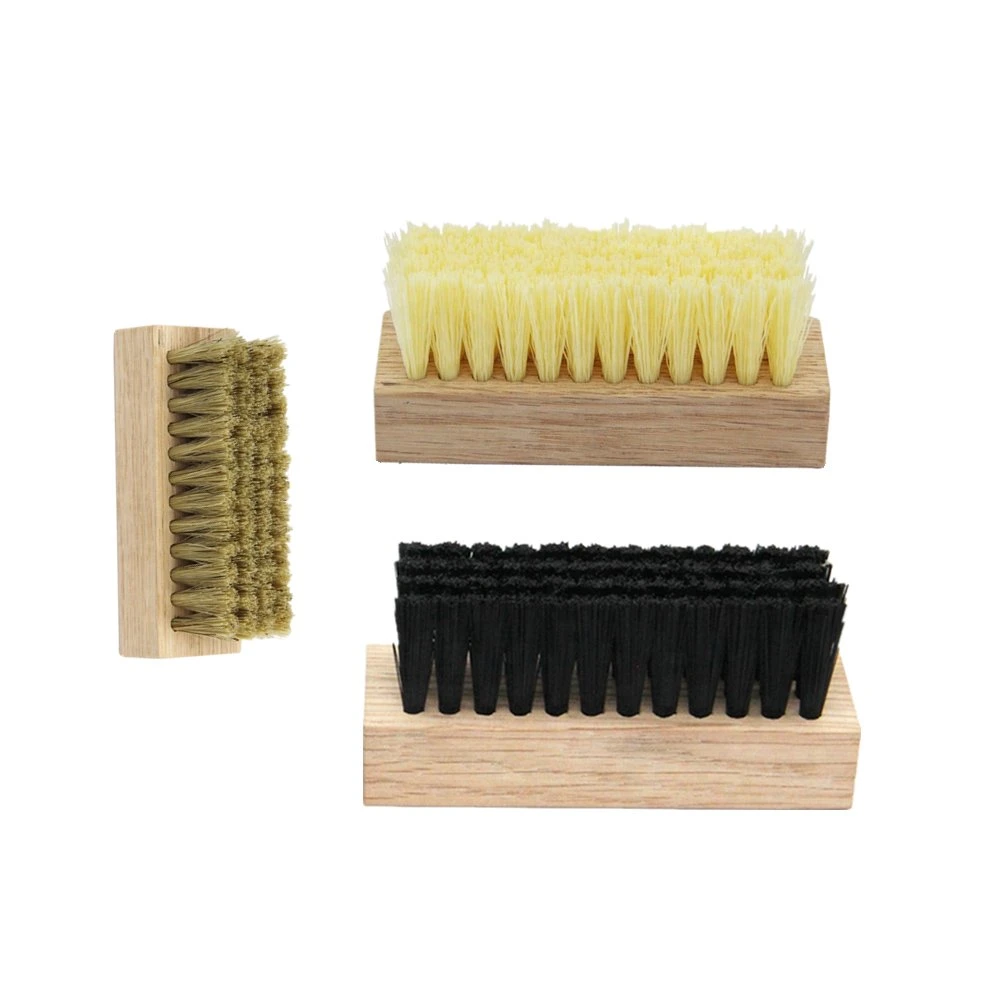 Wood Hard Shoe Sole Cleaning Brush PP Hair Medium Brush