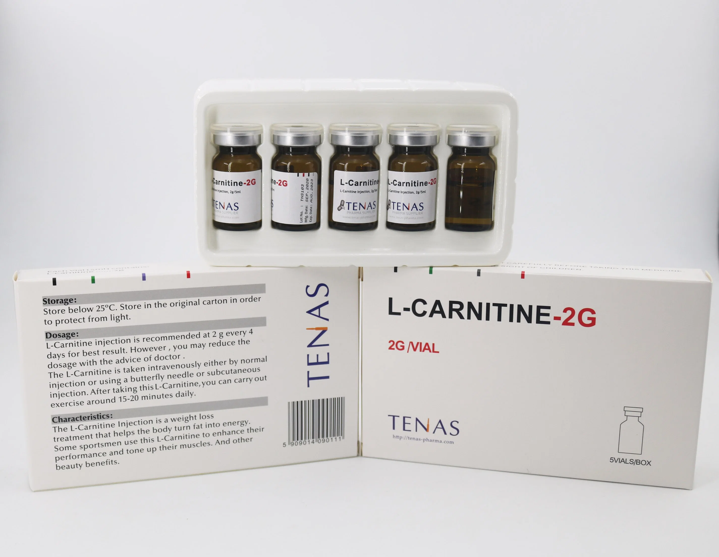 La inyección líquida de L-Carnitina se utiliza para el culturismo, reducir la grasa y la pérdida de peso