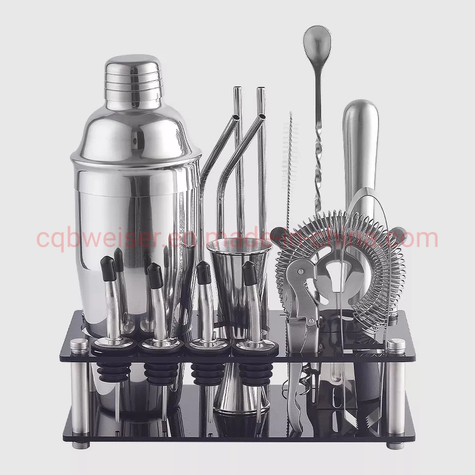 Cocktail Stainless Steel Bar Tools Accessories Gift Wine Set