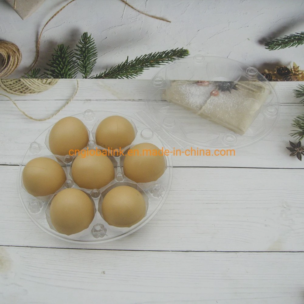 Plastic Egg Tray 7 Cells Packaging Container