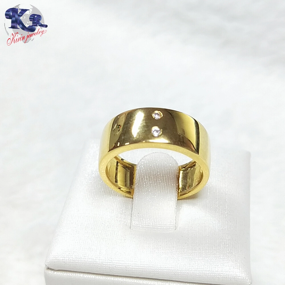 Unisex Classic Vintage Ring 18K Gold Plated Ring 925 Sterling Silver Jewelry for Women Men Custom 18K Gold Wedding Rings