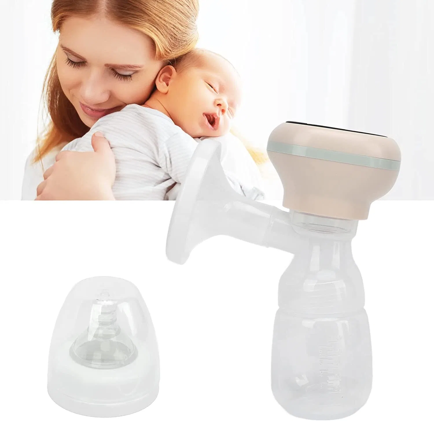 Electric Breast Pump with Soft and Comfortable Massage Cushion