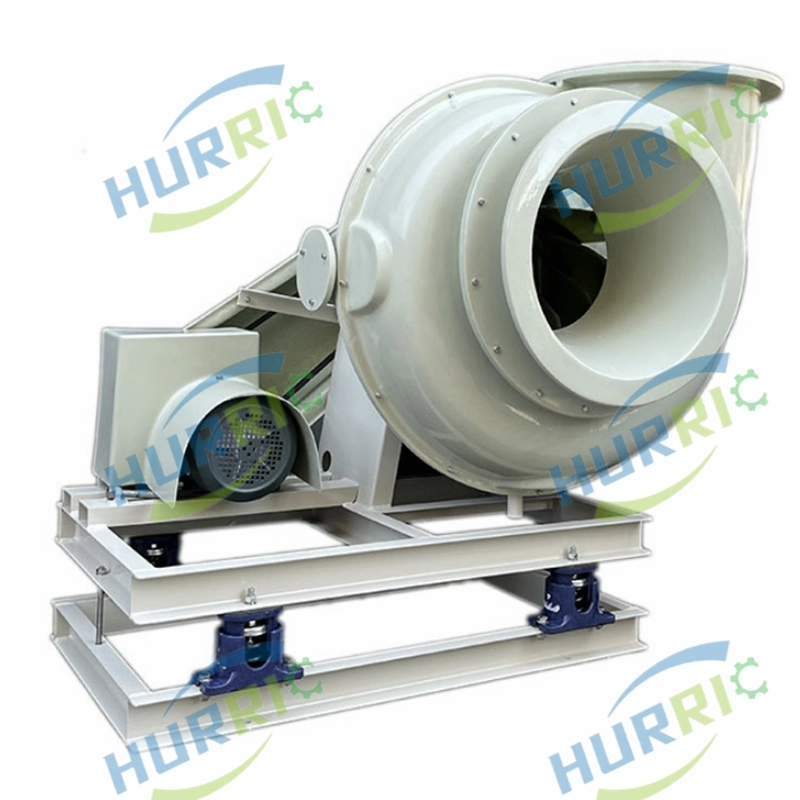 FRP High Pressure Centrifugal Blower Acid and Alkali Resistant Fan High Temperature Corrosion Resistant High Pressure Blower