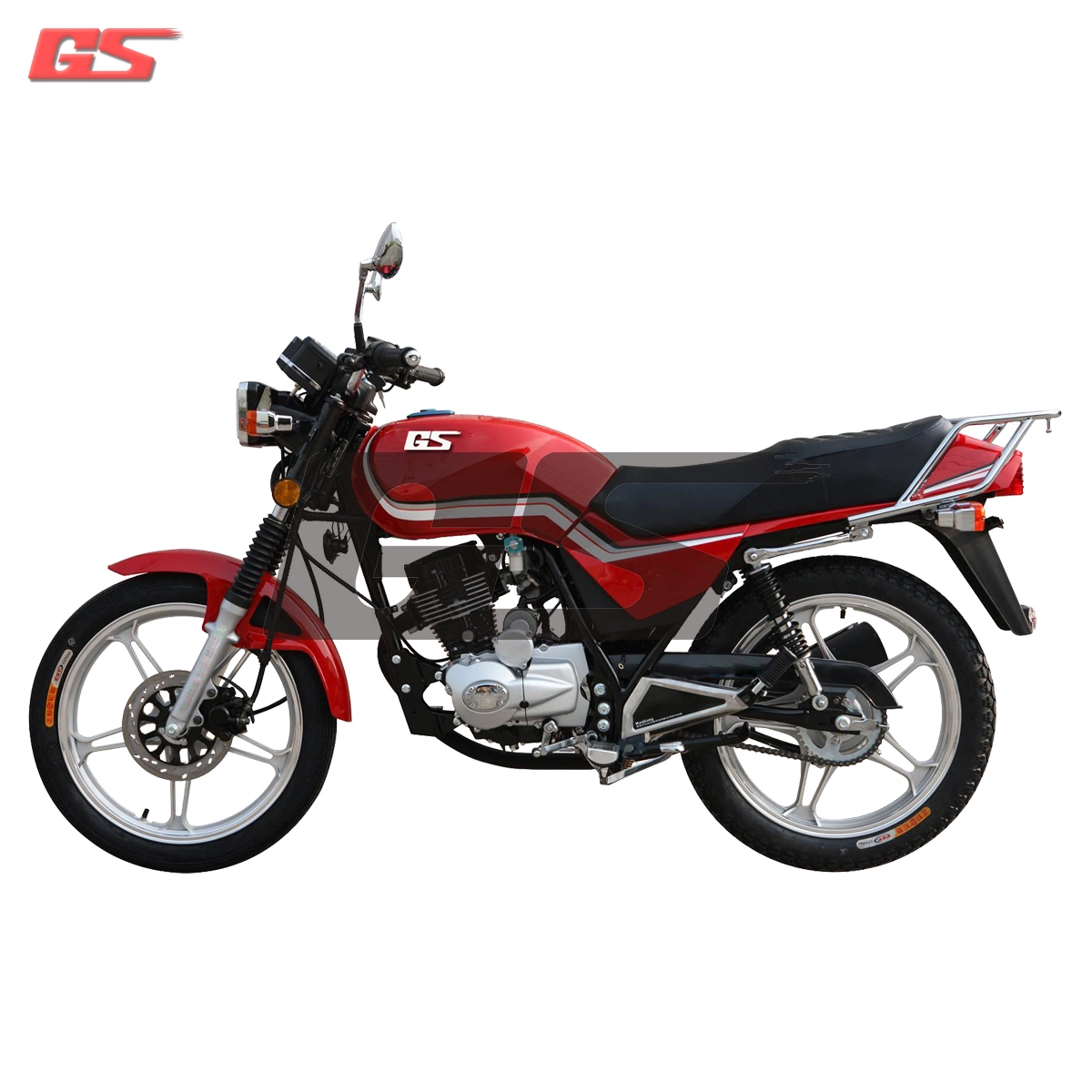 Alloy 4-Stroke GS/Guangsu/Suiszki SKD/CKD Jiangmen Suzuki GS 150cc Motorcycle 125cc with Factory Price GS125-20b