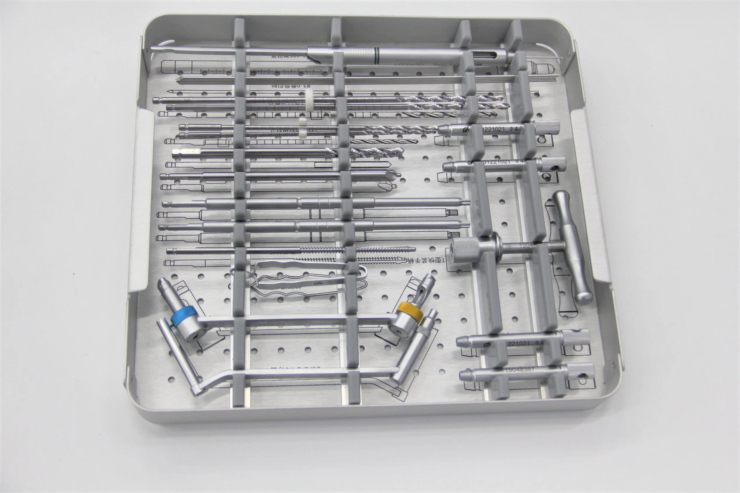 Medical Device Upper and Lower Limb Locking Plate Instrument Kit