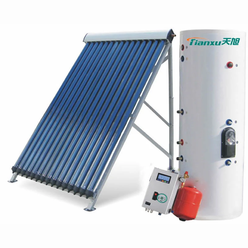 Sistema de calentador de agua solar de alta presión europea para el centro de la calefacción de viviendas