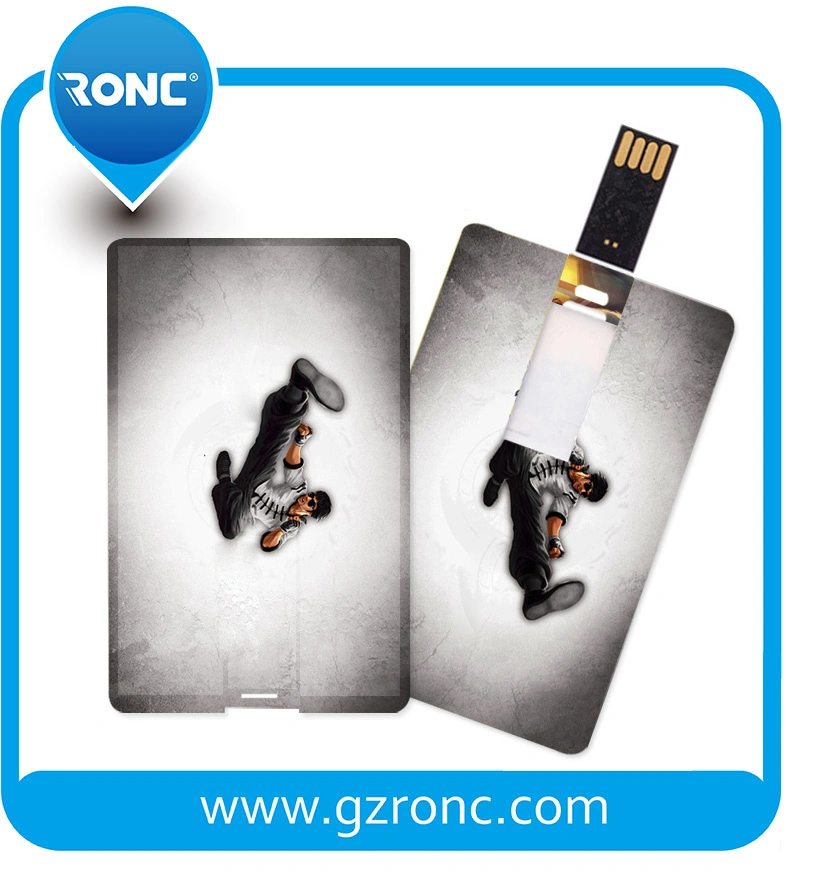 Company Gift Logo Printed Credit Card USB Flash Drive