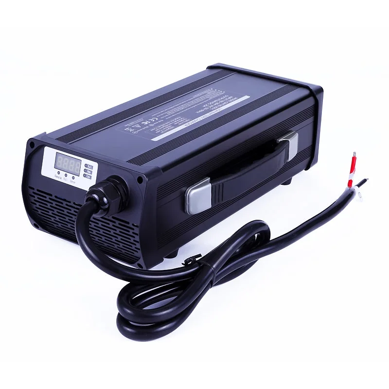 48V 20A 1200W Cargador de batería para SLA /AGM /VRLA /Gel Baterías de plomo ácido para la batería de la carretilla elevadora eléctrica Golf Cart Con PFC