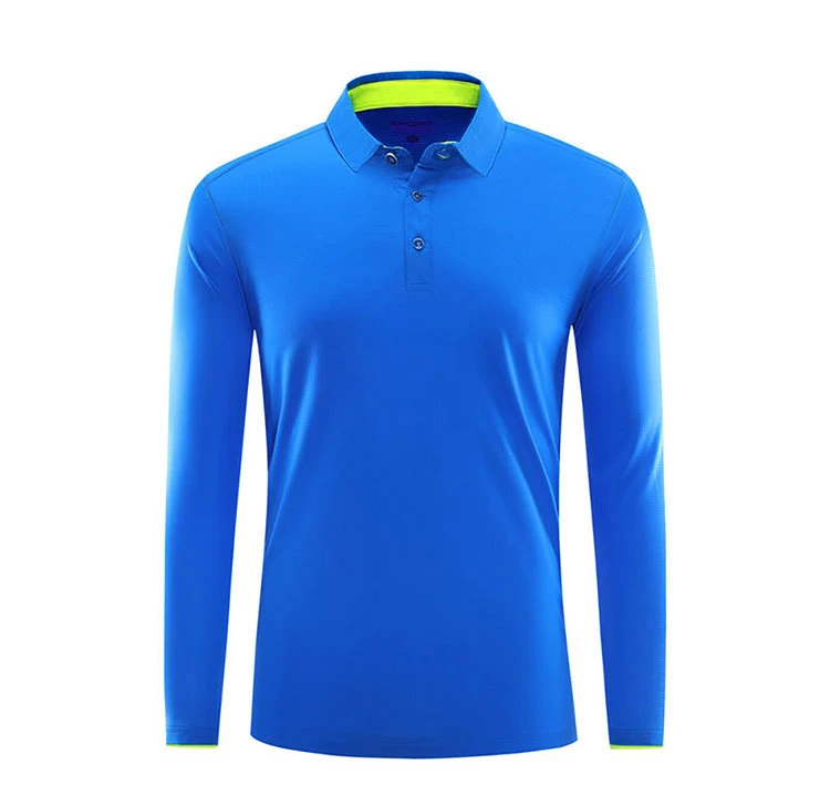 OEM Service Polyester Long Sleeve Work Clothes Custom Advertising Polo T Shirt in Various Colors, Sizes, Materials and Designs