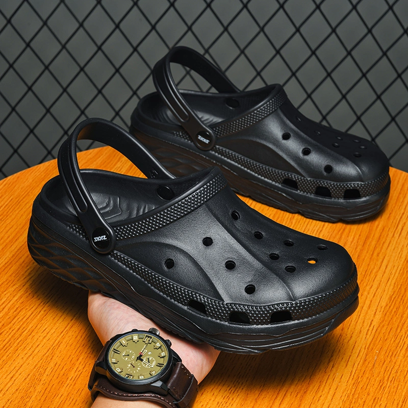 New Casual Fashion Trendy Clogs Outdoor Breathable Slip-on Beach Shoes