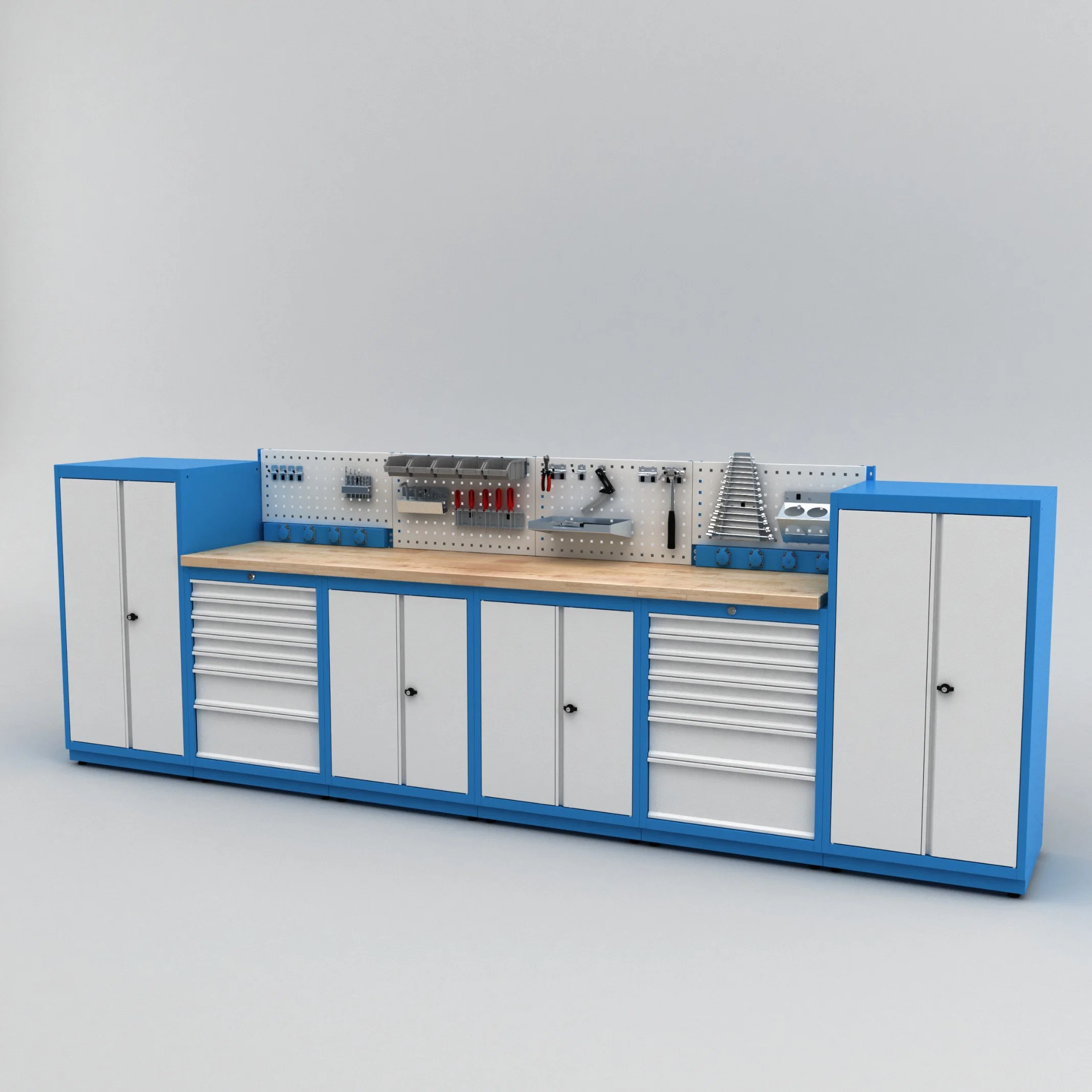 Garage Furniture Storage Cabinet Combination for Workshop