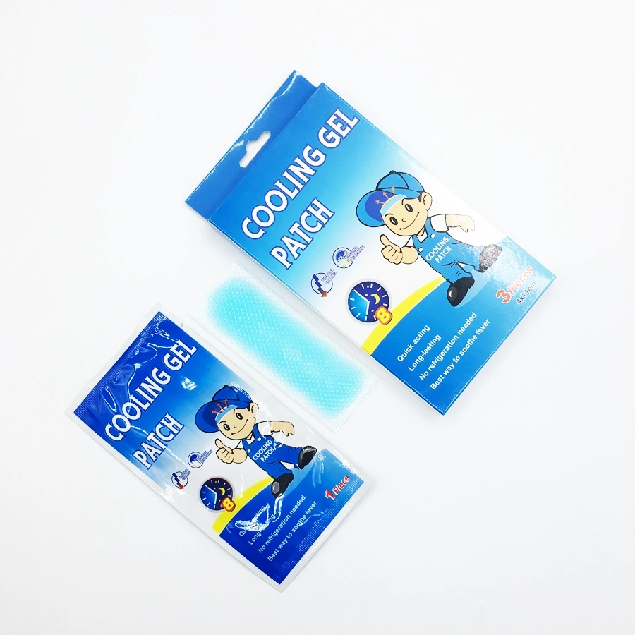 Disposable Adult/Baby Heat Relief Fatigue Relax Fever Refreshing Cooling Gel Pack with CE/ISO