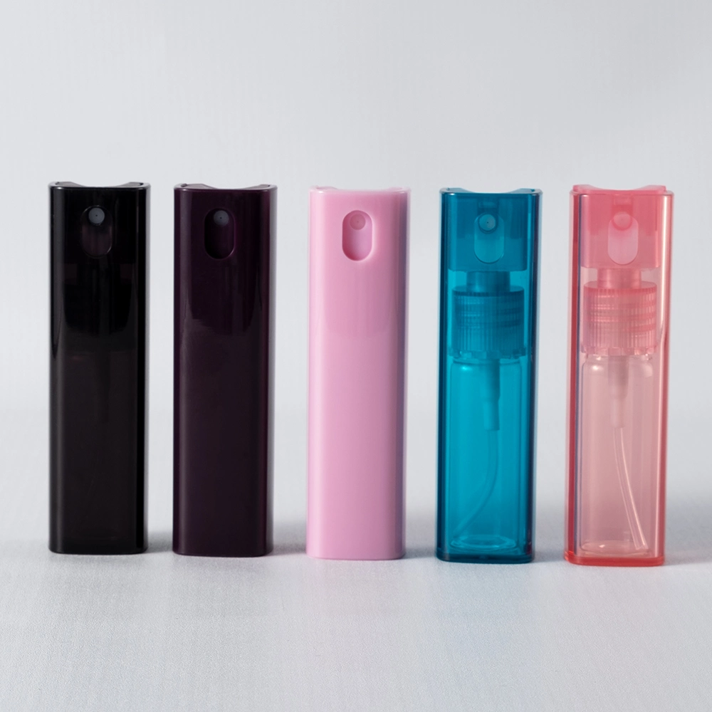 Wholesale/Supplier OEM Color Plastic Fine Mist Sprayer 20ml 10ml Cosmetic Clear Square Glass Perfume Pocket Pen Spray Bottle