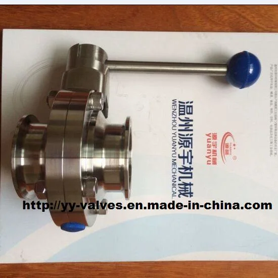 Food-Grade Butterfly Valve Stainless Steel