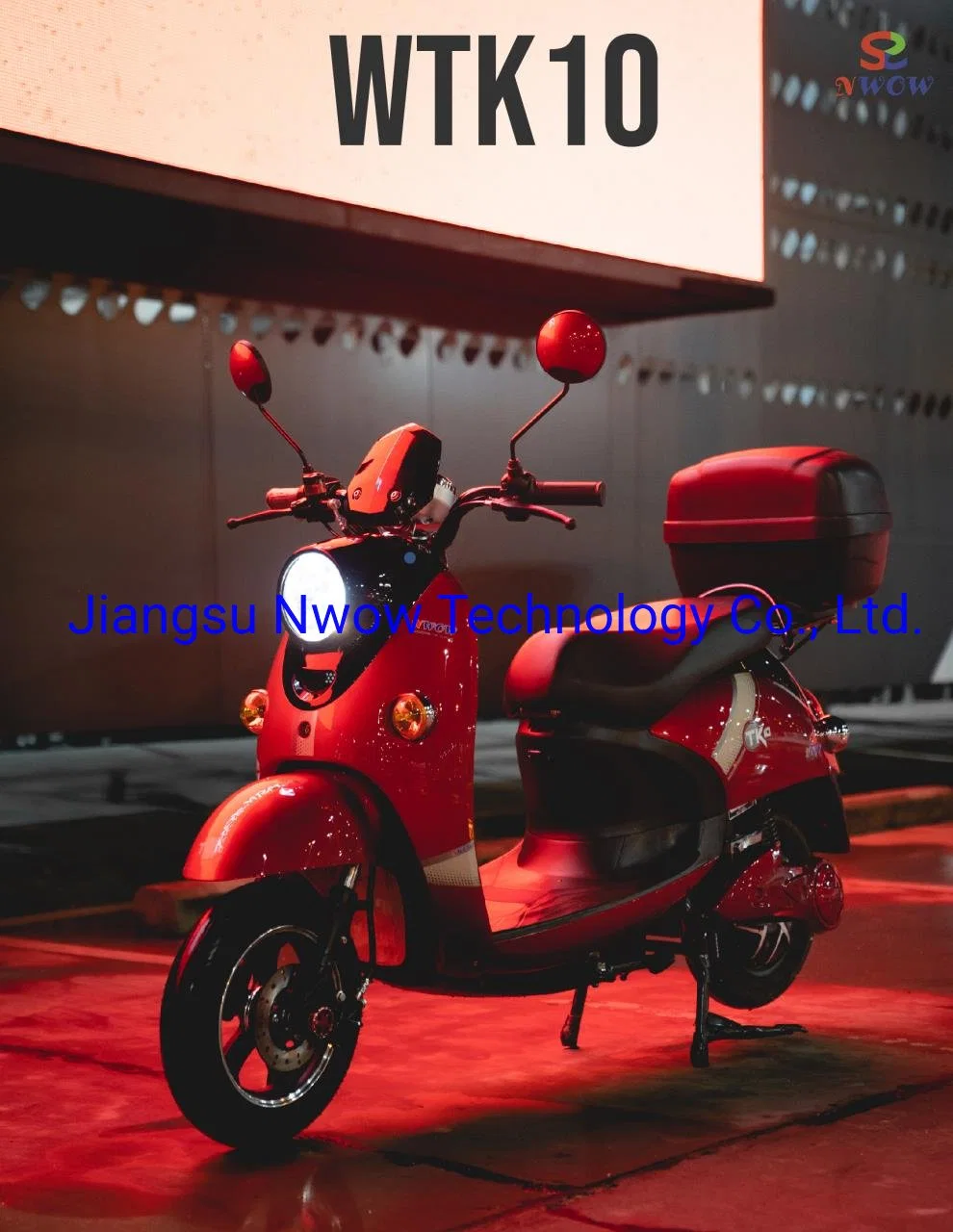 Na moda Scooter eléctrico com CEE Coc Ebike Certificado com bateria de lítio e Leadcaid Bateria opcional