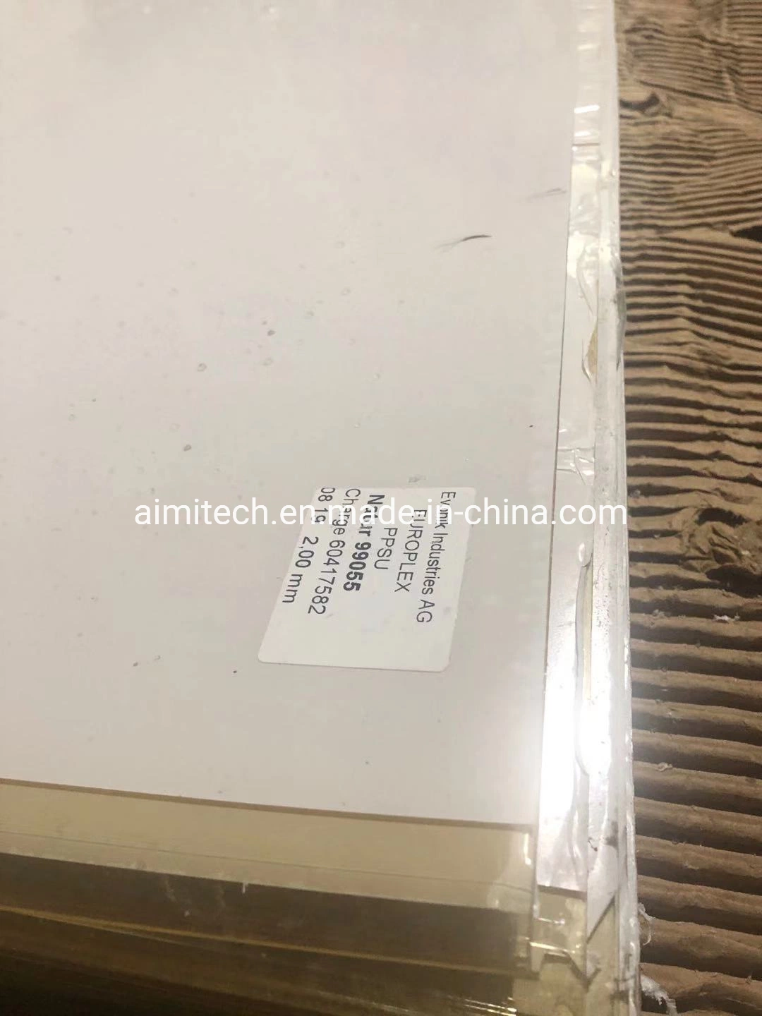 Nontoxic Plastic Sheet PPSU Polysulfone PSU Plastic Sheet PPSU Sheet Rod