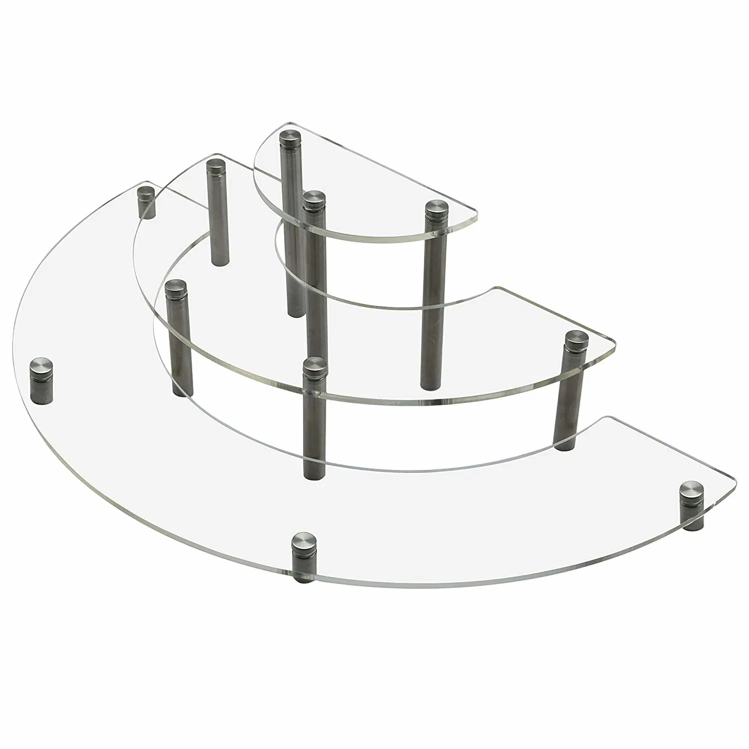 Step Cake Display Stand Acrylic Cake Stands for Party Cakes